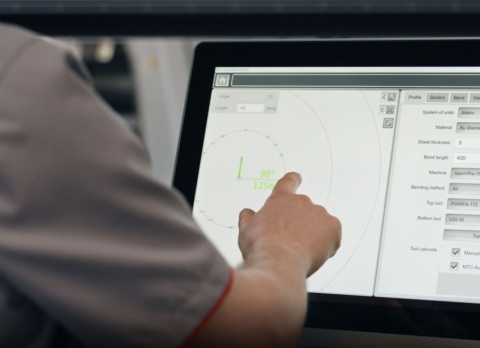 Modular Tool Changer Press brake automatic tool change Bystronic